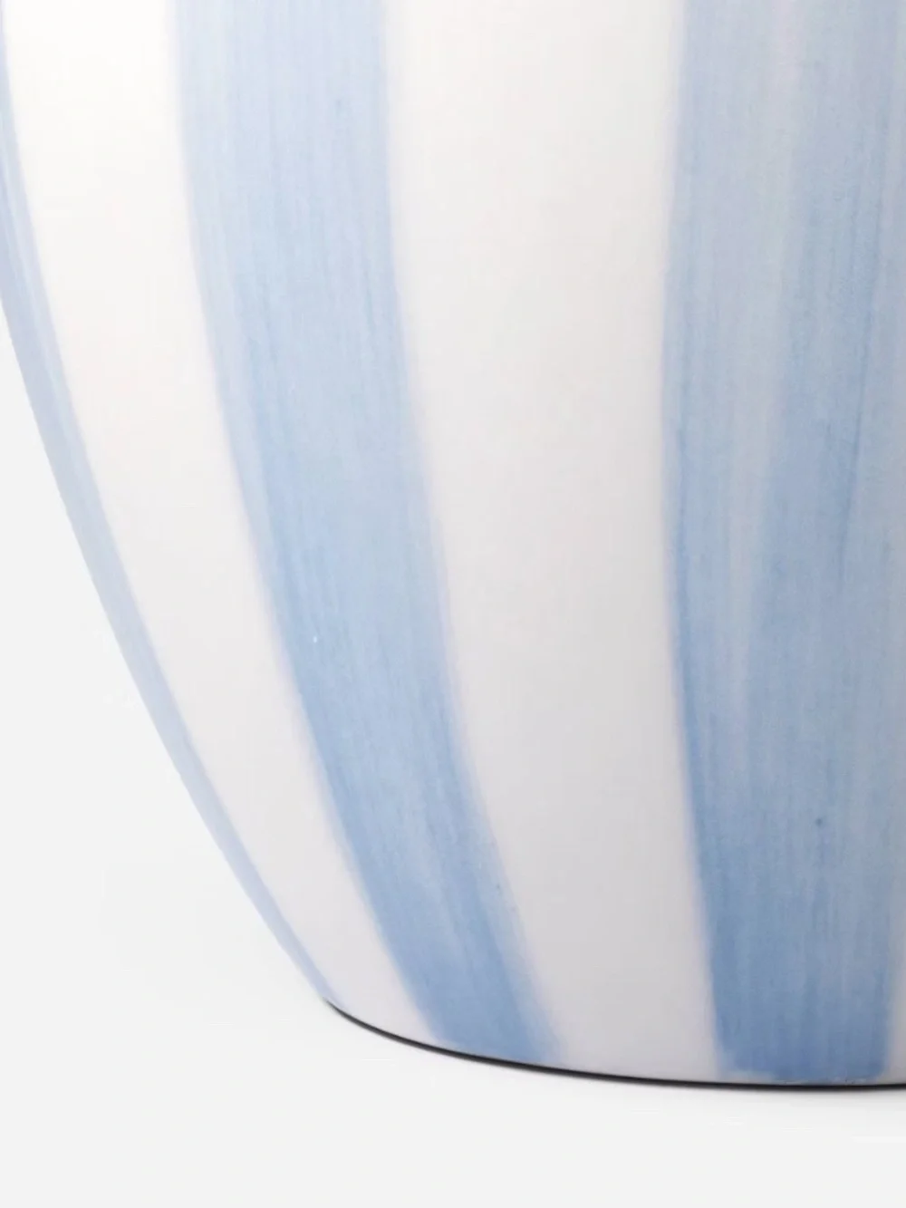 Tall Ceramic Vase Blue/White Stripe - Room Essentials